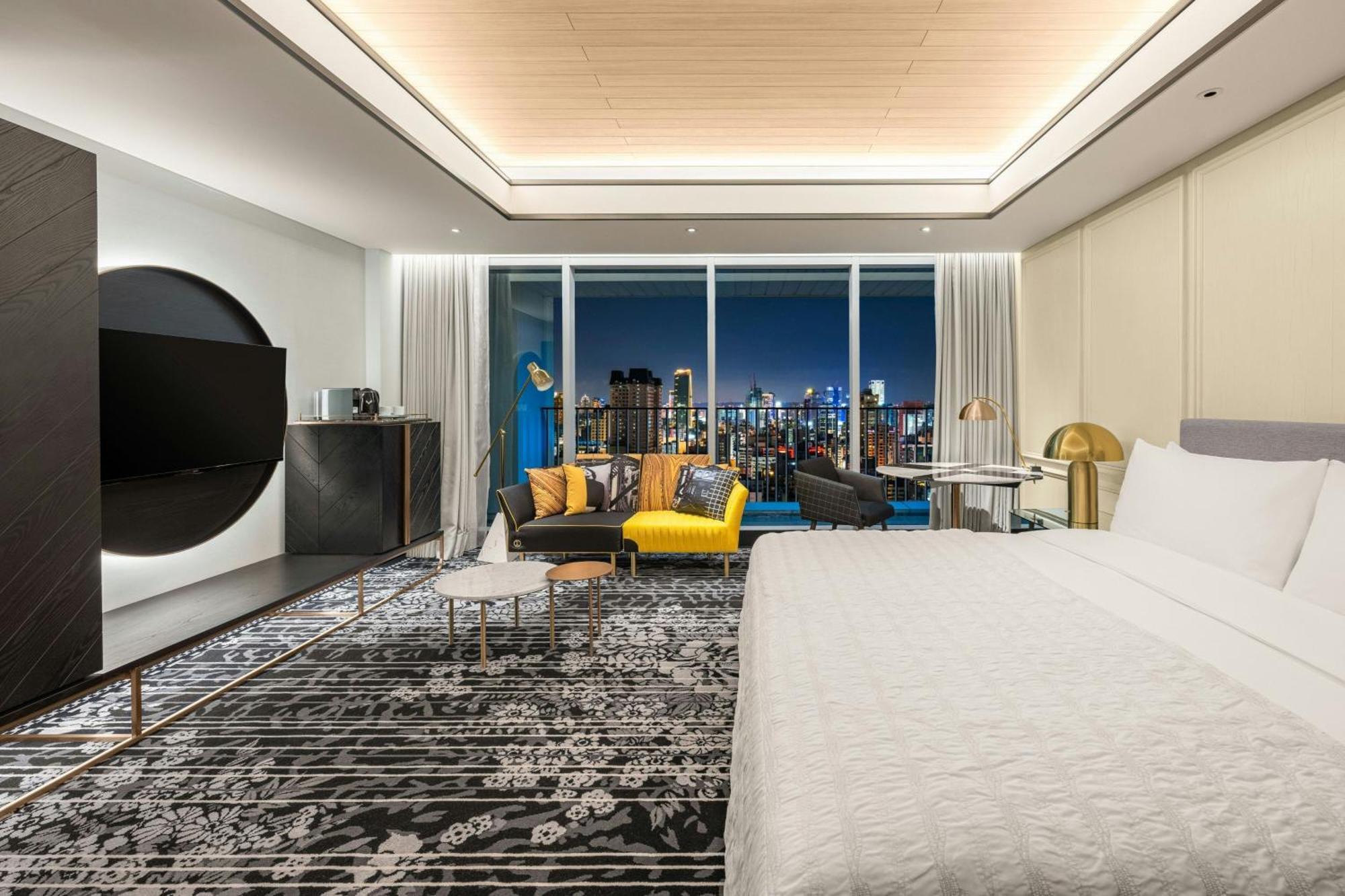 Le Meridien Đài Trung Ngoại thất bức ảnh Deluxe Room